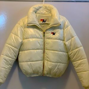 Aviator Nation, White XS Ski Jacket